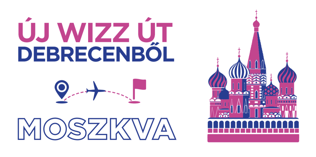 WIZZ Debrecen-Moszkva